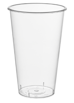 Стакан 500 мл ПП ПРОЗРАЧНЫЙ Bubble Cup без крышки ВЗЛП