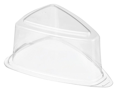 Крышка для кусочка торта треуг 129х95х67 прозрачная Т-2К Комус Крышка для кусочка торта треуг 129х95х67 прозрачная Т-2К Комус