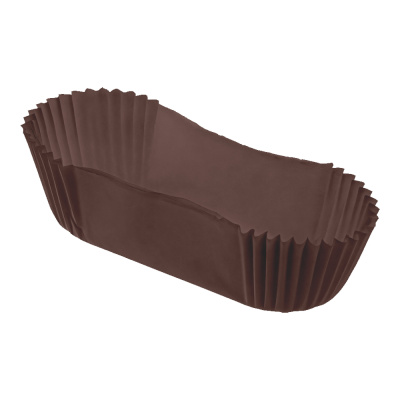 Тарталетка-пергам-овал-28х110х26-коричневая-Гуслица