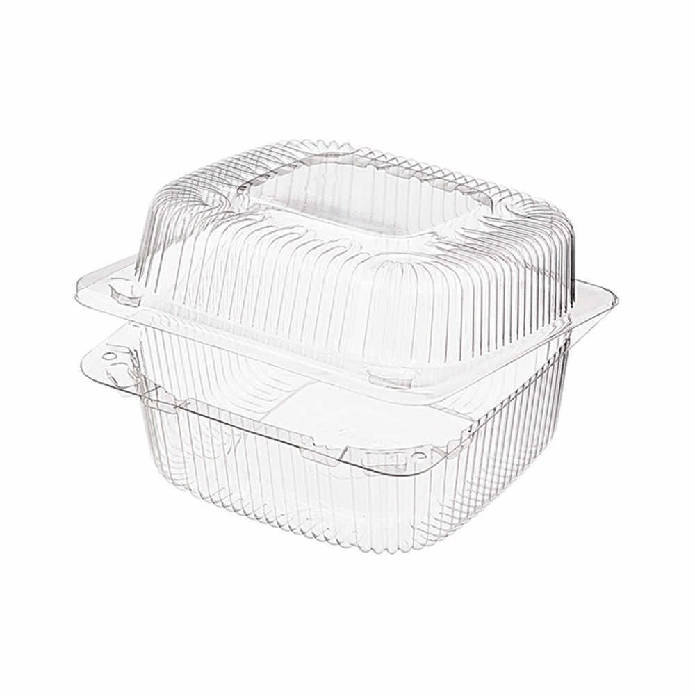 Контейнер прямоуг 300 гр 133х132х78 прозрачный с прозр крышкой РК-11Д