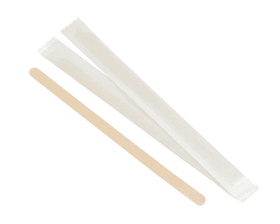 Размешиватель деревянный 14 см в инд.упаковке (250 шт)