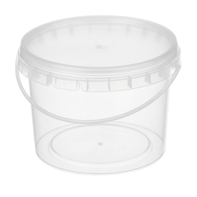 Ведро 3 л (192146) прозрачное с прозрачной крышкой (пласт. ручка) Л Ведро 3 л (192146) прозрачное с прозрачной крышкой (пласт. ручка) Л