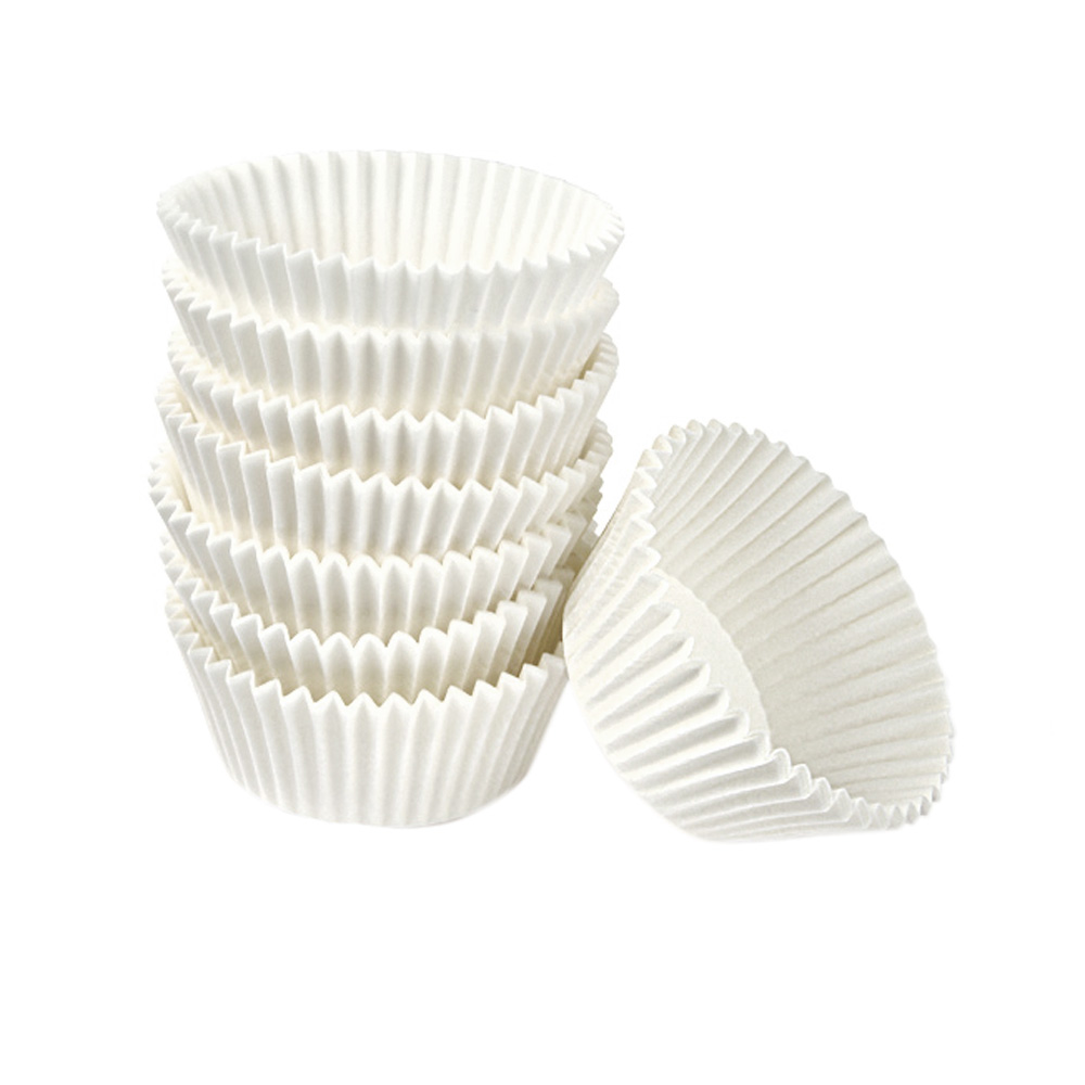 Тарталетка пергам. 80х25  белая  (40 грм) №10А