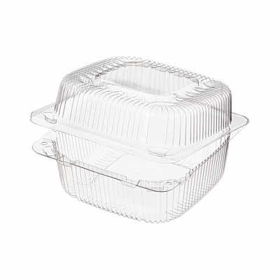 Контейнер прямоуг 300 гр 133х132х78 прозрачный с прозр крышкой РК-11Д