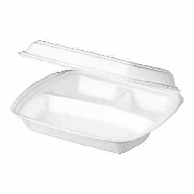 Ланч-бокс 3-секции 247х206х70 белый